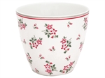 Avery White latte cup fra GreenGate - Tinashjem